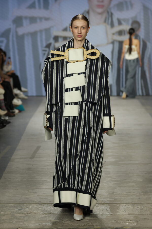 Anchored Drape Coat